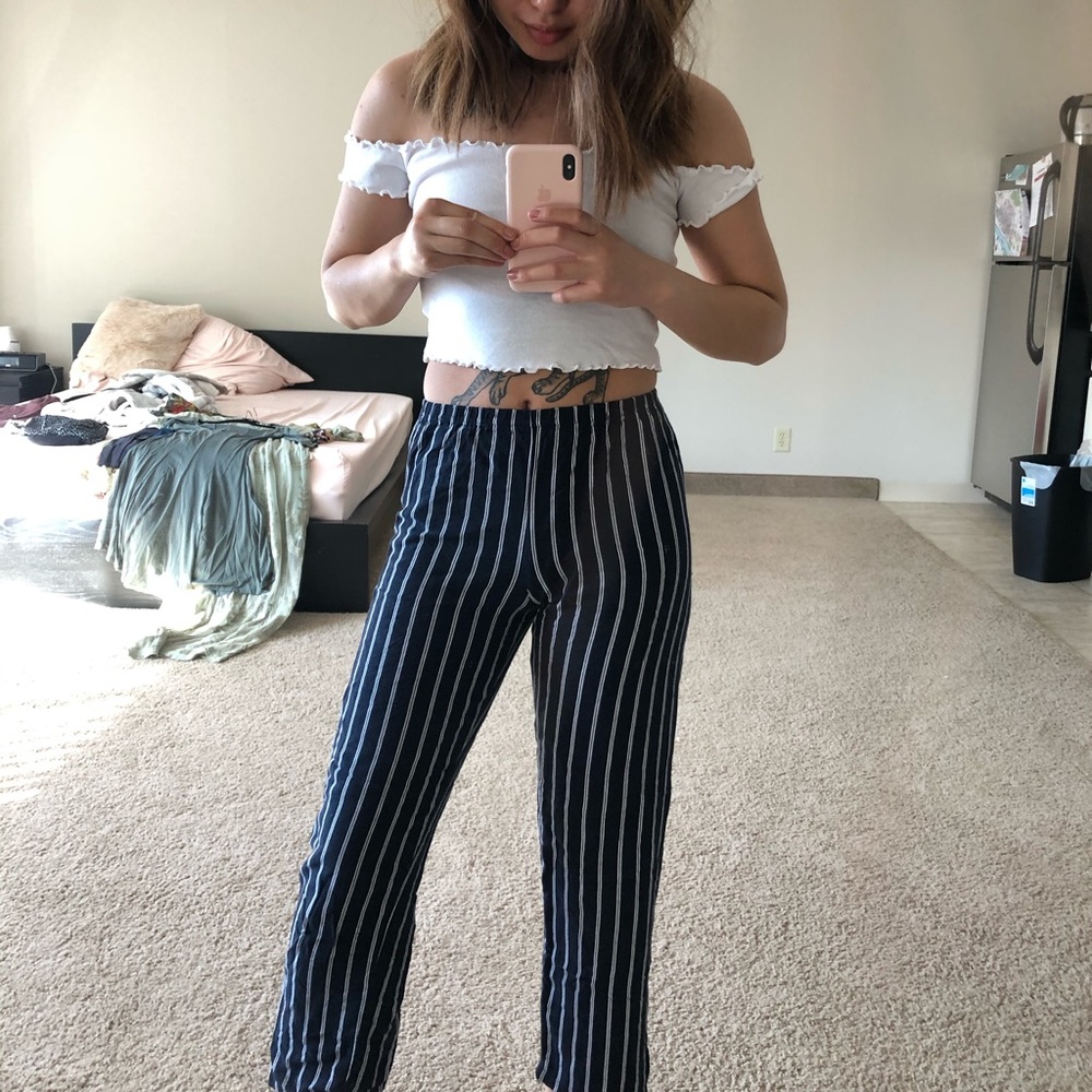BRANDY MELVILLE STRIPED PANTS